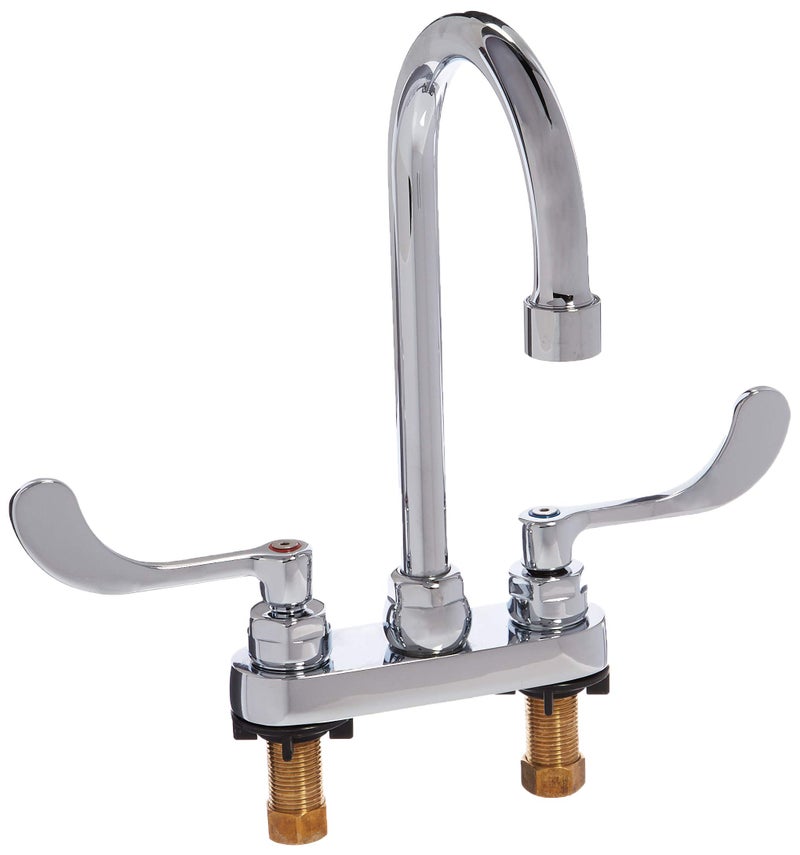 American Standard 7500.175.002 Monterrey Center Set Gooseneck Spout Wrist Blade L/Drain 0.5Gpm